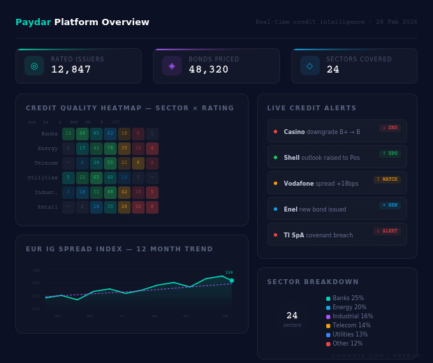 Comrate credit risk platform
